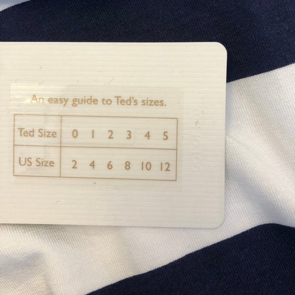 Ted Baker London Yuni Rowing Stripe Dress NWT - Picture 6 of 6